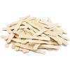 image100 Pcs Wooden Fan Handles 8 inch Jumbo Craft Sticks for Wedding Programs or Paint Mixing Crafts Home Art Projects Classroom Art Supplies