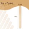 image100Pcs Jumbo Wooden Craft Sticks Popsicle Stick 6 Long x 34Wide Treat Ice Pop for DIY CraftsHome Art Projects Classroom Supplies