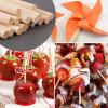 image25PCS Dowel Rods Wood Sticks Wooden Dowel Rods  14 x 12 Inch Precut Dowels for Crafting Hardwood Dowel Rod Assortment Wooden Rod Sticks Doweling Rods Cake Dowels for Tiered Cakes