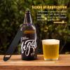 image4 PACK Stainless Steel Flat Bottle Opener Beer Bottle Opener 7inch with Exquisite Packaging for Kitchen Bar or Restaurant Black