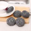 image6 Pack Stainless Steel Wool Scrubber Scrubbing Scouring Pad Steel Wool Scrubber for Kitchens Bathroom and MoreScouring Pad
