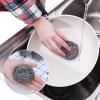 image6 Pack Stainless Steel Wool Scrubber Scrubbing Scouring Pad Steel Wool Scrubber for Kitchens Bathroom and MoreScouring Pad
