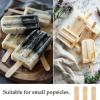 imageKTOJOY 200 Pcs Craft Sticks Ice Cream Sticks Natural Wood Popsicle Craft Sticks 45 inch Length Treat Sticks Ice Pop Sticks for DIY Crafts
