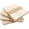 imageKTOJOY 200 Pcs Craft Sticks Ice Cream Sticks Natural Wood Popsicle Craft Sticks 45 inch Length Treat Sticks Ice Pop Sticks for DIY Crafts