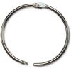 image15 Inch 20 Pack Loose Leaf Binder Book Rings with Metal Nickel Plated for Keyand Index Cards for School Home or Office Silver